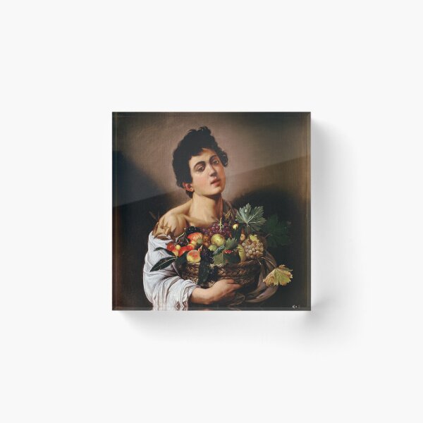 Item preview, Boy with a Basket of Fruit - Caravaggio (1593) designed and sold by Vintage Designs +.