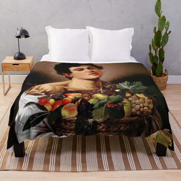 Item preview, Boy with a Basket of Fruit - Caravaggio (1593) designed and sold by Vintage Designs +.