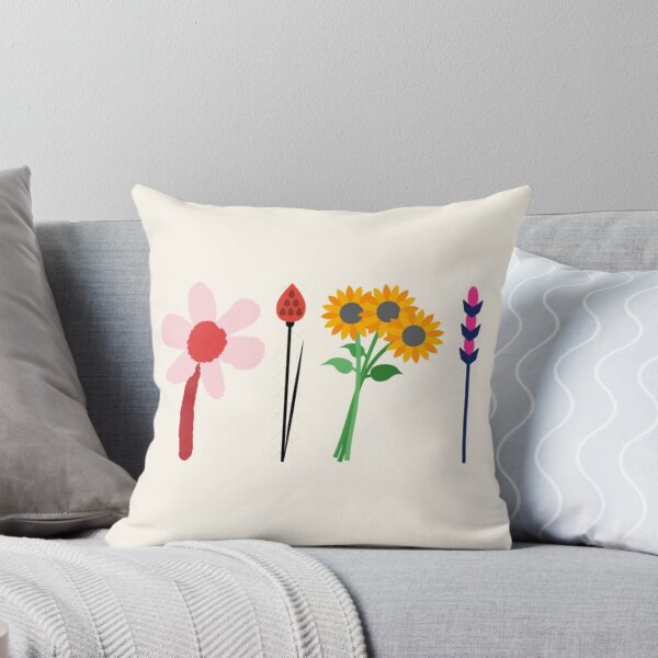 Item preview, Vibrant Sunflower & Daisy Medley - Colorful Botanical Lineup designed and sold by Yasmine Mohammed.