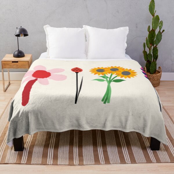 Item preview, Vibrant Sunflower & Daisy Medley - Colorful Botanical Lineup designed and sold by Yasmine Mohammed.