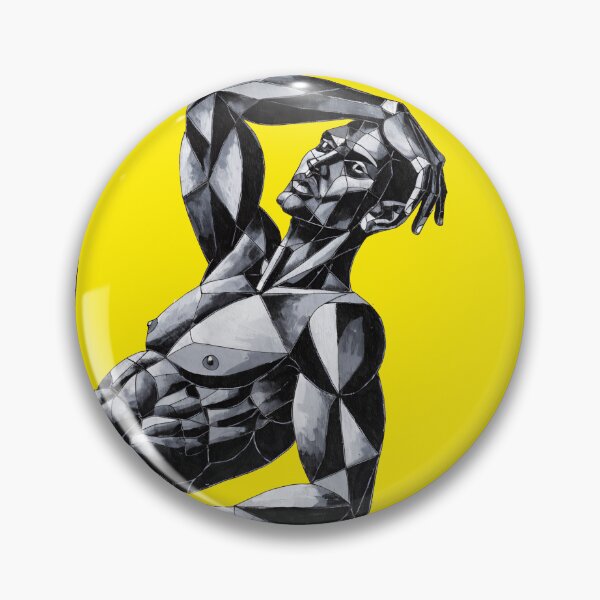 Item preview, Geometric Male Physique - Low-Poly Reclining Figure designed and sold by gayishdesign.