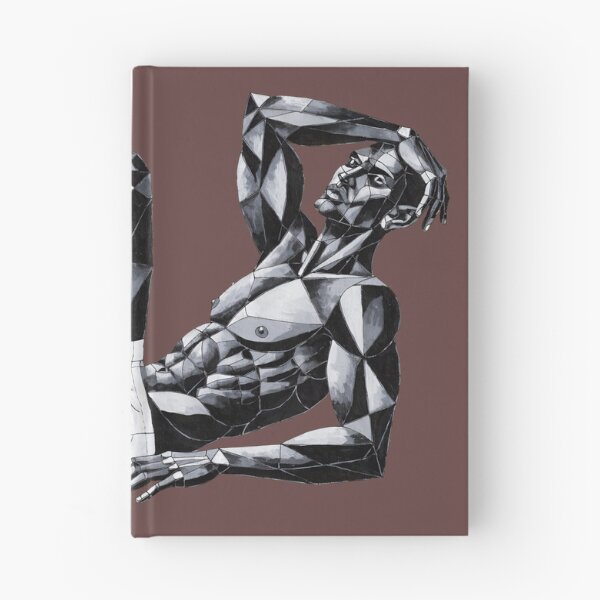 Item preview, Geometric Male Physique - Low-Poly Reclining Figure designed and sold by gayishdesign.