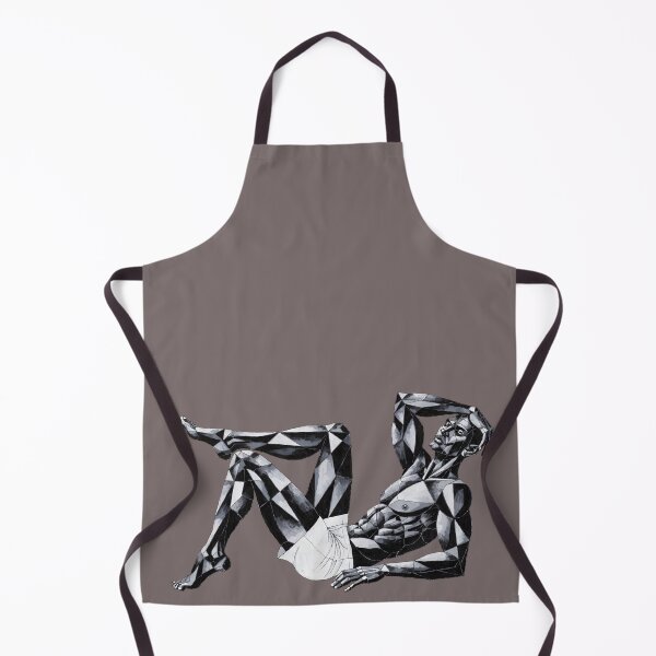 Item preview, Geometric Male Physique - Low-Poly Reclining Figure designed and sold by gayishdesign.