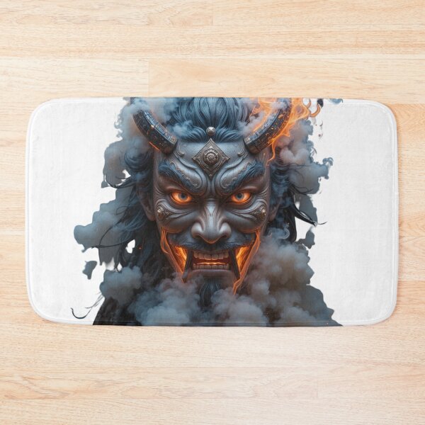 Item preview, Infernal Oni Mask Cyberpunk Warrior designed and sold by nova-bloom.