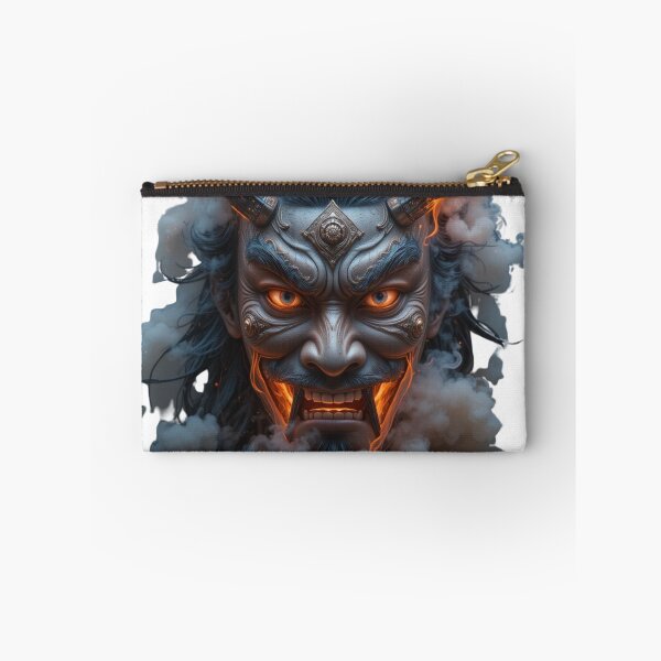Item preview, Infernal Oni Mask Cyberpunk Warrior designed and sold by nova-bloom.