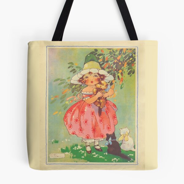 Item preview, Girl with Kittens by Agnes Richardson (c.1910)  designed and sold by Vernissage-dart.