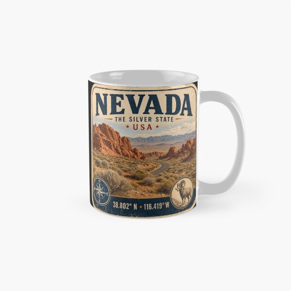 Item preview, Nevada The Silver State designed and sold by naturalsurvival.