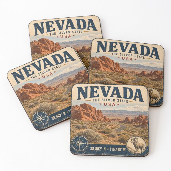 Item preview, Nevada The Silver State designed and sold by naturalsurvival.