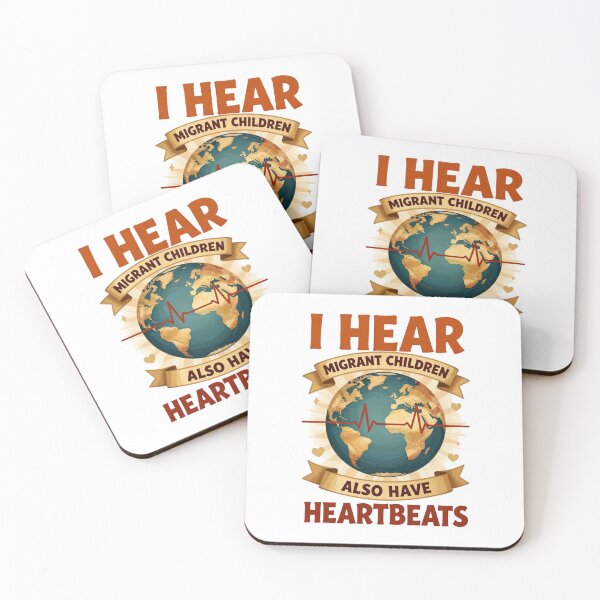 Item preview, I Hear Migrant Children Also Have Heartbeats 5 designed and sold by Positive&FunnyThings.