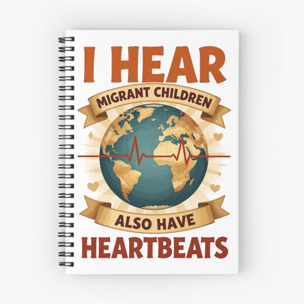 Item preview, I Hear Migrant Children Also Have Heartbeats 5 designed and sold by Positive&FunnyThings.