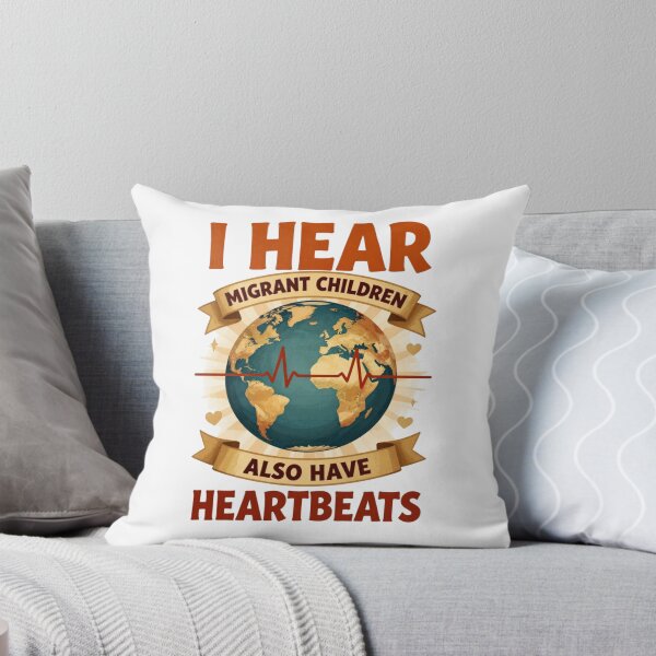 Item preview, I Hear Migrant Children Also Have Heartbeats 5 designed and sold by Positive&FunnyThings.