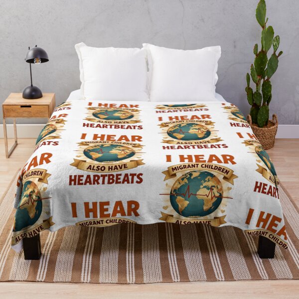 Item preview, I Hear Migrant Children Also Have Heartbeats 5 designed and sold by Positive&FunnyThings.