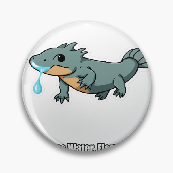 Item preview, Axolotl - Breathes Water Flexes Daily - Funny Axolotl Gift designed and sold by pawdrops.