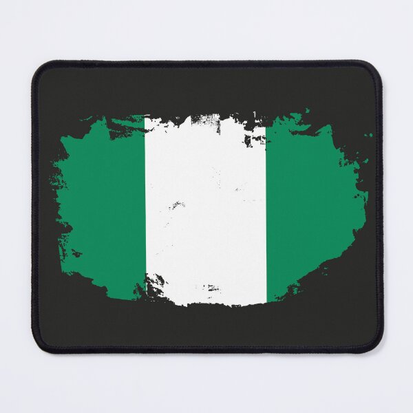 Item preview, Nigeria National Flag | Distressed Grunge designed and sold by MammothArt.