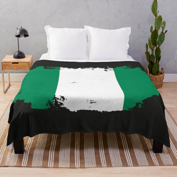 Item preview, Nigeria National Flag | Distressed Grunge designed and sold by MammothArt.