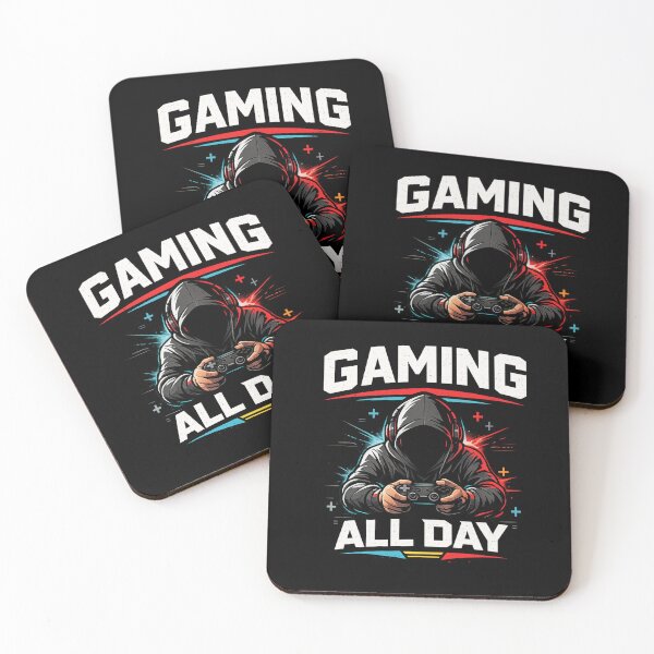 Item preview, Gaming All Day T-Shirt – Minimal Gamer Tee, Video Game Controller Shirt, Gaming Design, Esports Casual Tee designed and sold by Artimax-Studio.
