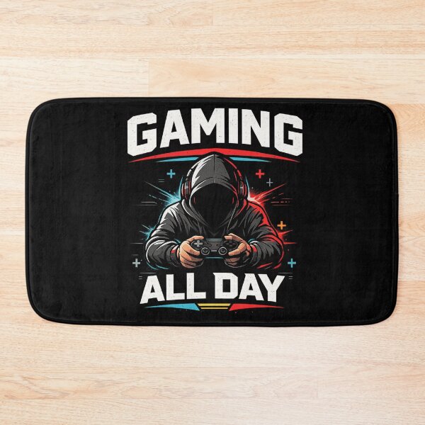 Item preview, Gaming All Day T-Shirt – Minimal Gamer Tee, Video Game Controller Shirt, Gaming Design, Esports Casual Tee designed and sold by Artimax-Studio.