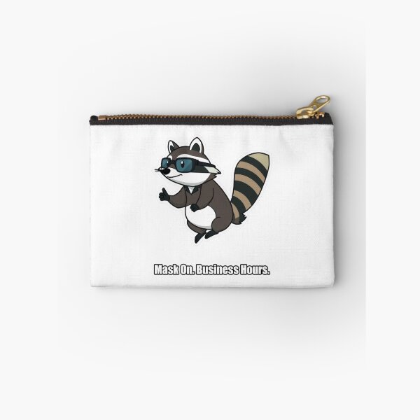 Item preview, Raccoon - Mask On Business Hours - Funny Raccoon Gift designed and sold by pawdrops.