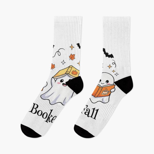 Item preview, Cute Ghost Reading Books All Booked For Fall Cozy Autumn Library designed and sold by LakenDraphil.