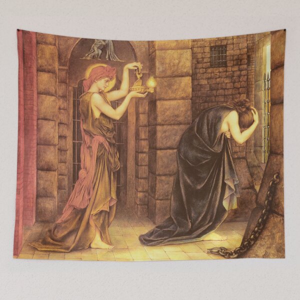 Item preview, Evelyn de Morgan Hope in the Prison of Despair designed and sold by Vintage Designs +.