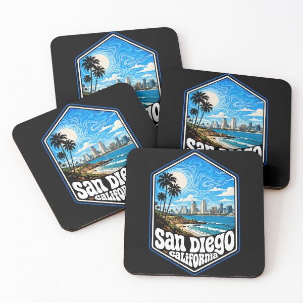 Item preview, San Diego California United States Coast Travel designed and sold by TomFrontierArt.