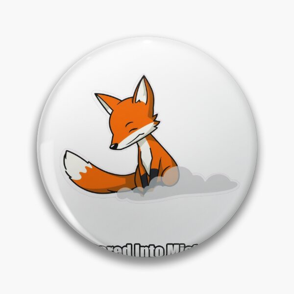 Item preview, Fox - Disappeared Into Mist Classic - Funny Fox Gift designed and sold by pawdrops.