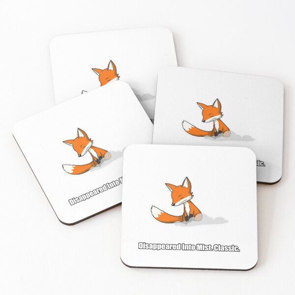 Item preview, Fox - Disappeared Into Mist Classic - Funny Fox Gift designed and sold by pawdrops.