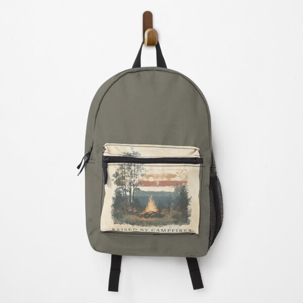Item preview, Raised by Campfires | Vintage Campfire Sunset Design designed and sold by Bound for Wonder.