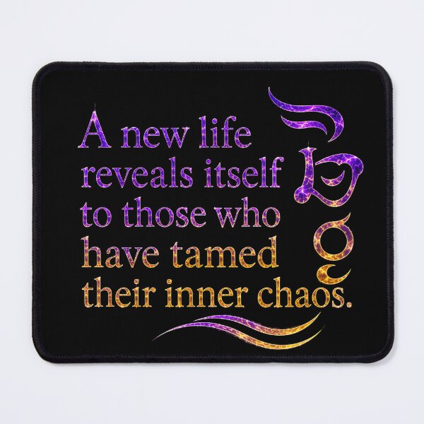Item preview, A new life reveals itself to those who have tamed their inner chaos. designed and sold by MaxDreamsArt.