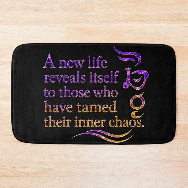 Item preview, A new life reveals itself to those who have tamed their inner chaos. designed and sold by MaxDreamsArt.