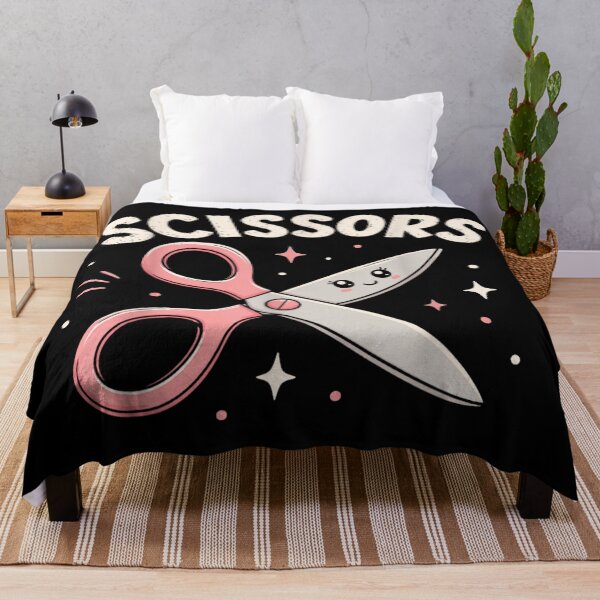 Item preview, Cute Kawaii Scissors Craft Lover Funny Sewing Gift for Creative Makers designed and sold by LakenDraphil.