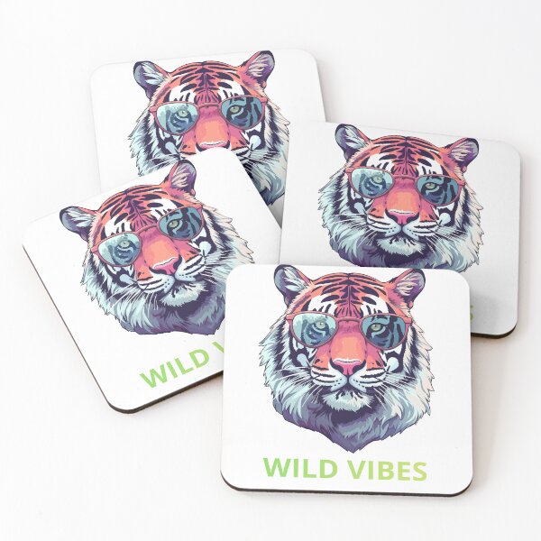 Item preview, Cool Retro Tiger with Sunglasses designed and sold by DidiDesignShop.