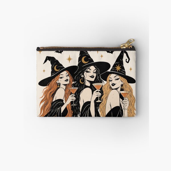 Item preview, Halloween Witches Party Print| Spells Sips Repeat | Stylish Witch Halloween GraphicIllustration | Witchy Girls Halloween Gift designed and sold by MonNoir.