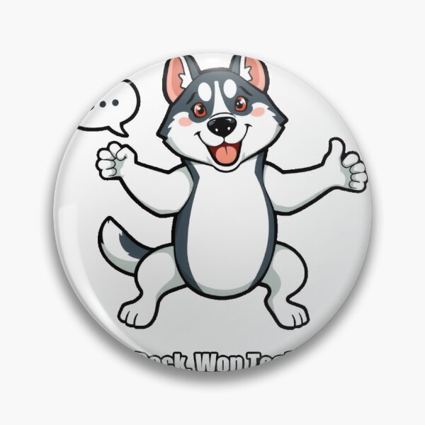 Item preview, Husky - Talked Back Won Technically - Funny Husky Gift designed and sold by pawdrops.
