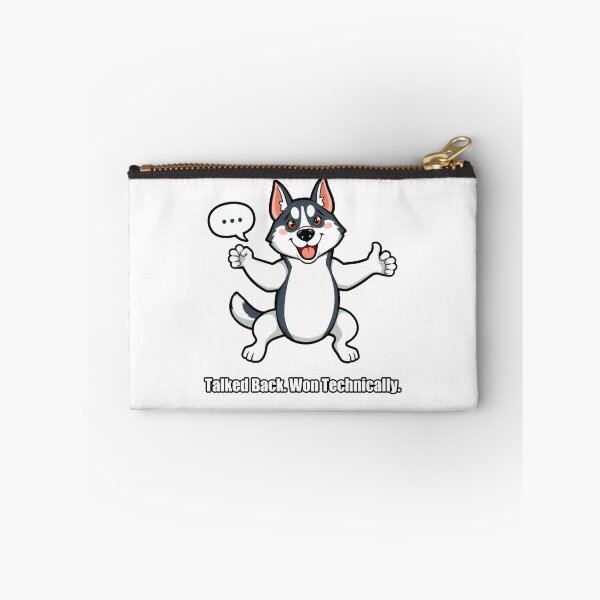 Item preview, Husky - Talked Back Won Technically - Funny Husky Gift designed and sold by pawdrops.
