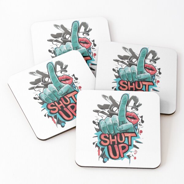 Item preview, SHUT UP designed and sold by Roni554.