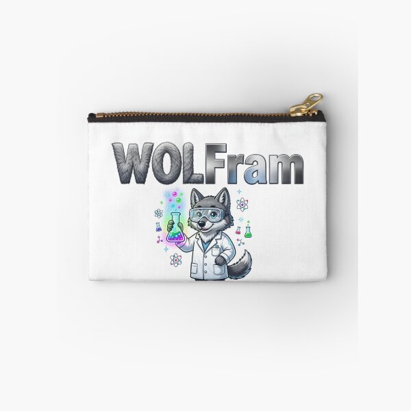 Item preview, WOLFram Science Wolf Wordplay Sticker Souvenir Summer Edition designed and sold by Imaginarium of Chaos falcon88 .