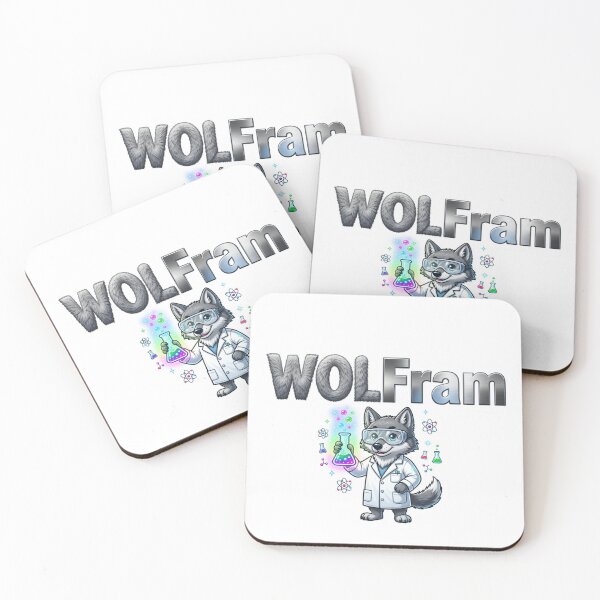 Item preview, WOLFram Science Wolf Wordplay Sticker Souvenir Summer Edition designed and sold by Imaginarium of Chaos falcon88 .