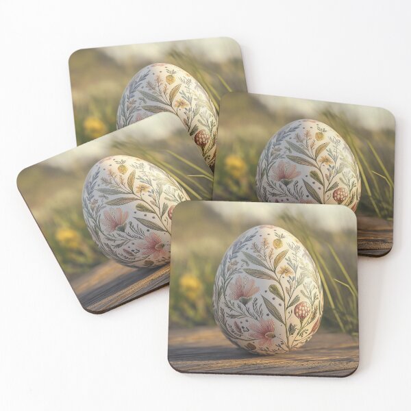 Item preview, Floral Easter eggs designed and sold by FluffyGallery.