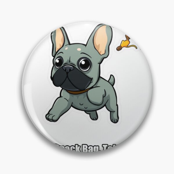 Item preview, French Bulldog - Heard Snack Bag Teleported - Funny Frenchie Gift designed and sold by pawdrops.