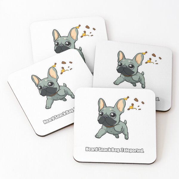 Item preview, French Bulldog - Heard Snack Bag Teleported - Funny Frenchie Gift designed and sold by pawdrops.