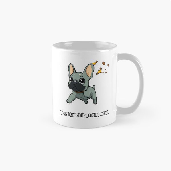 Item preview, French Bulldog - Heard Snack Bag Teleported - Funny Frenchie Gift designed and sold by pawdrops.