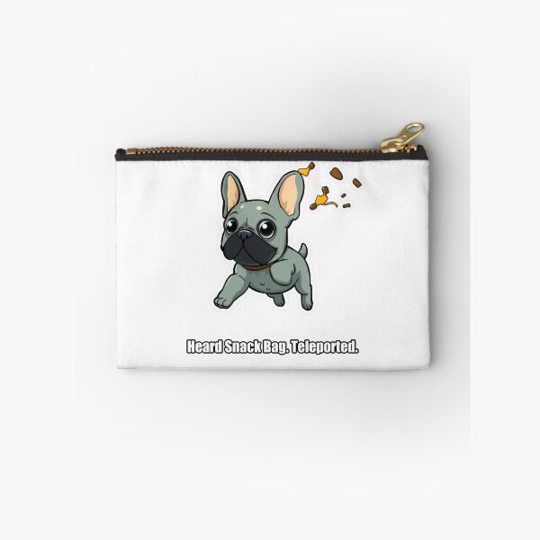 Item preview, French Bulldog - Heard Snack Bag Teleported - Funny Frenchie Gift designed and sold by pawdrops.