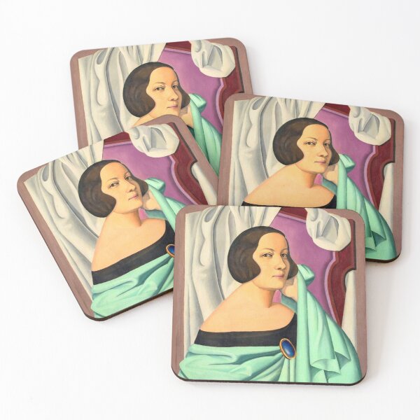Item preview, Self-Portrait by Maria Łucja Nicz-Borowiakowa (c. 1930) designed and sold by Vernissage-dart.