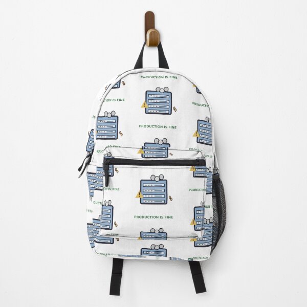 Item preview, Production Is Fine — Funny DevOps Server Design, Developer Gift designed and sold by QuirkyCartel.