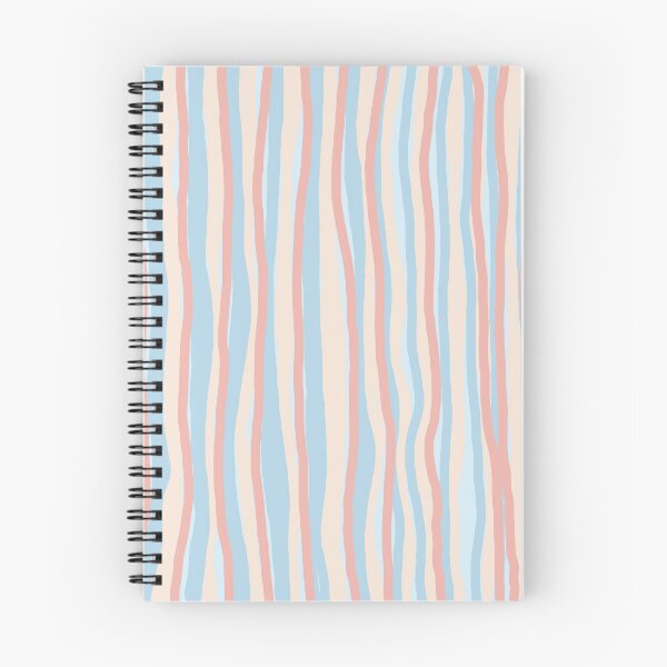 Item preview, Pastel Wavy Stripe Pattern | Soft Coastal Minimalist Des designed and sold by CreationbyNiki.
