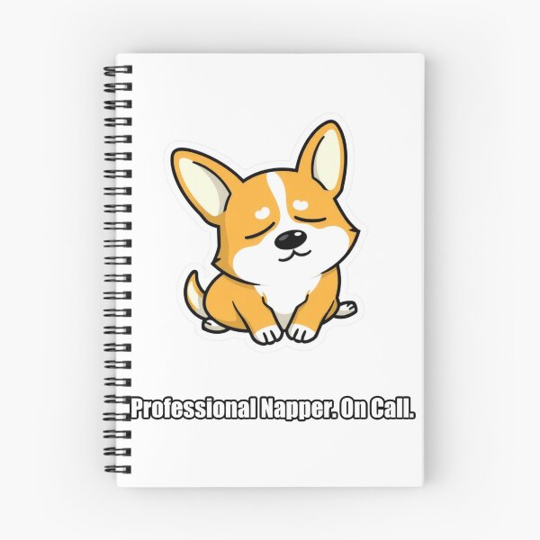 Item preview, Corgi - El profesional de las siestas a su disposición - Divertido regalo de Corgi designed and sold by pawdrops.