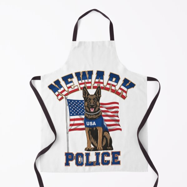 Item preview, Newark Police K9 American Flag T-Shirt, Police Dog Officer Gift, Patriotic Law Enforcement Graphic Tee designed and sold by pawsome purrfect.
