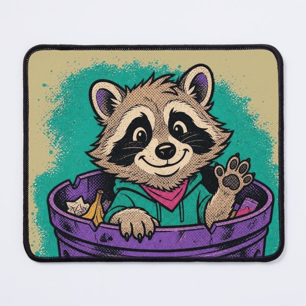 Item preview, Trashcan Raccoon designed and sold by The King's general goods.