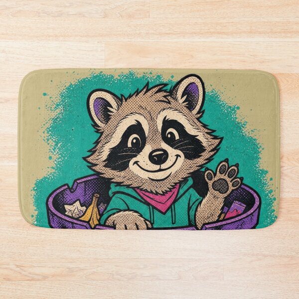 Item preview, Trashcan Raccoon designed and sold by The King's general goods.